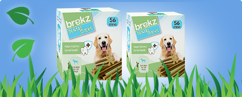 NUOVO: Brekz Dental Sticks per il cane